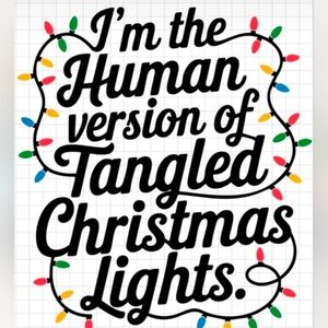 Tangled Christmas Lights